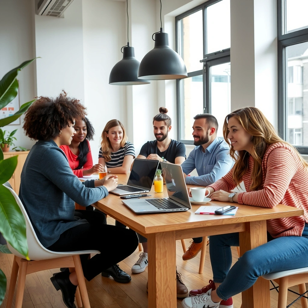 Tým DataPredict World při práci